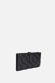 Kurt Geiger Leather Soft Wallet In Pelle Trapuntata 9095700109 BLACK