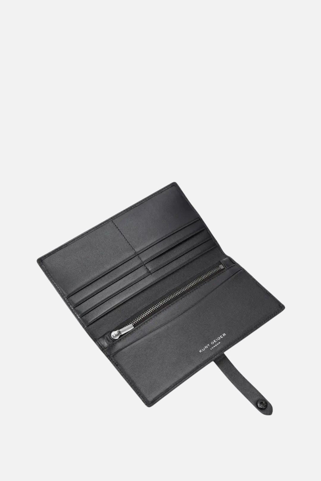 Kurt Geiger Leather Soft Wallet In Pelle Trapuntata 9095700109 BLACK