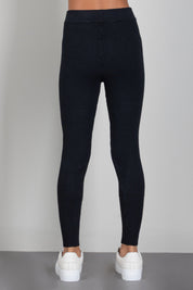 Elisabetta Franchi Bambina Leggings In Maglia a Coste EFPA329CFL040.D581
