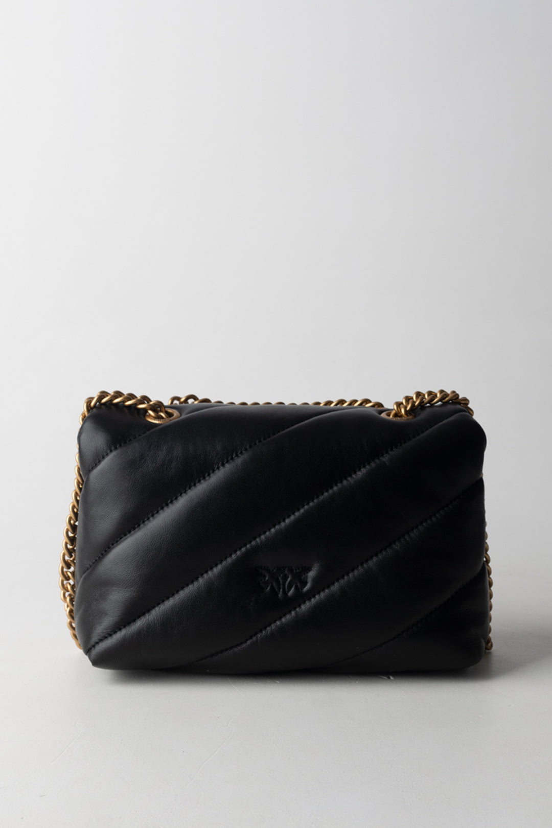 Pinko Love Bag Borse 100039 A0F2 NERO-ANTIQUE GOLD