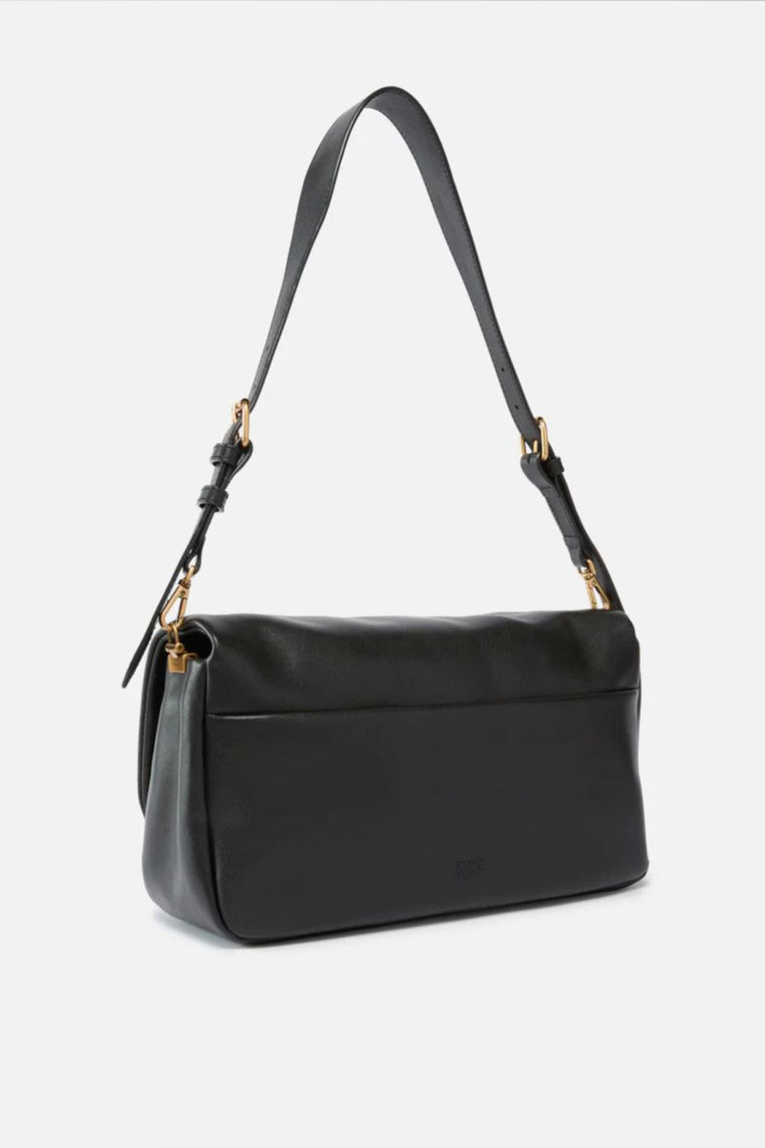 Pinko Love Bag Click Soft In Pelle con Logo Love Birds 106178 A0QO Z99Q