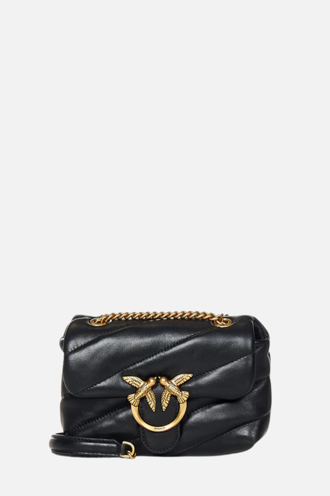 Pinko Love Micro Puff Bag Trapuntata con Catena 100041 A0F2 Z99Q