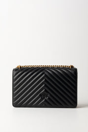 Pinko Love One Classic Bag 100941 NERO-ANTIQUE GOLD