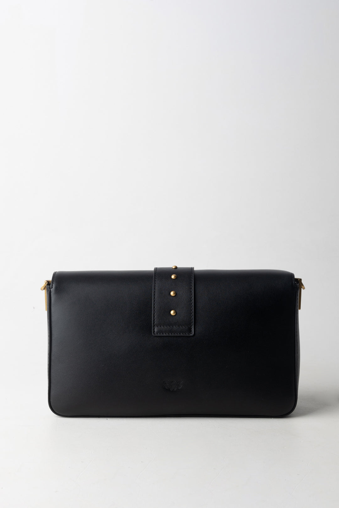 Pinko Love One Classic Slouchy NERO-ANTIQUE GOLD