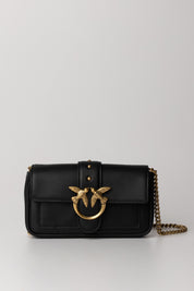 Pinko Love One Pocket Bag 100061 NERO-ANTIQUE GOLD