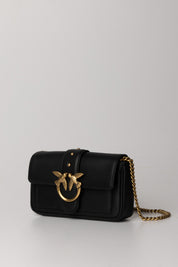 Pinko Love One Pocket Bag 100061 NERO-ANTIQUE GOLD