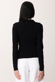 Pinko Maglia con Cut-out 104725 A2F0 NERO LIMOUSINE