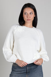 Twin-set Maglia Girocollo Madreperla 262TT3190 MADREPERLA