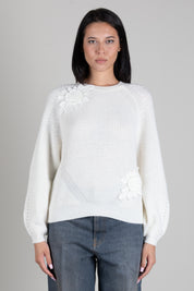 Twin-set Maglia Girocollo Madreperla 262TT3190 MADREPERLA