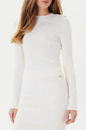 Marciano By Guess Maglia Miley a Rombi 5YGR11 5036Z WHITE PEAKS