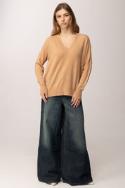 Meme Road Maglia Over con Scollo a V MRK629 FROLLINO