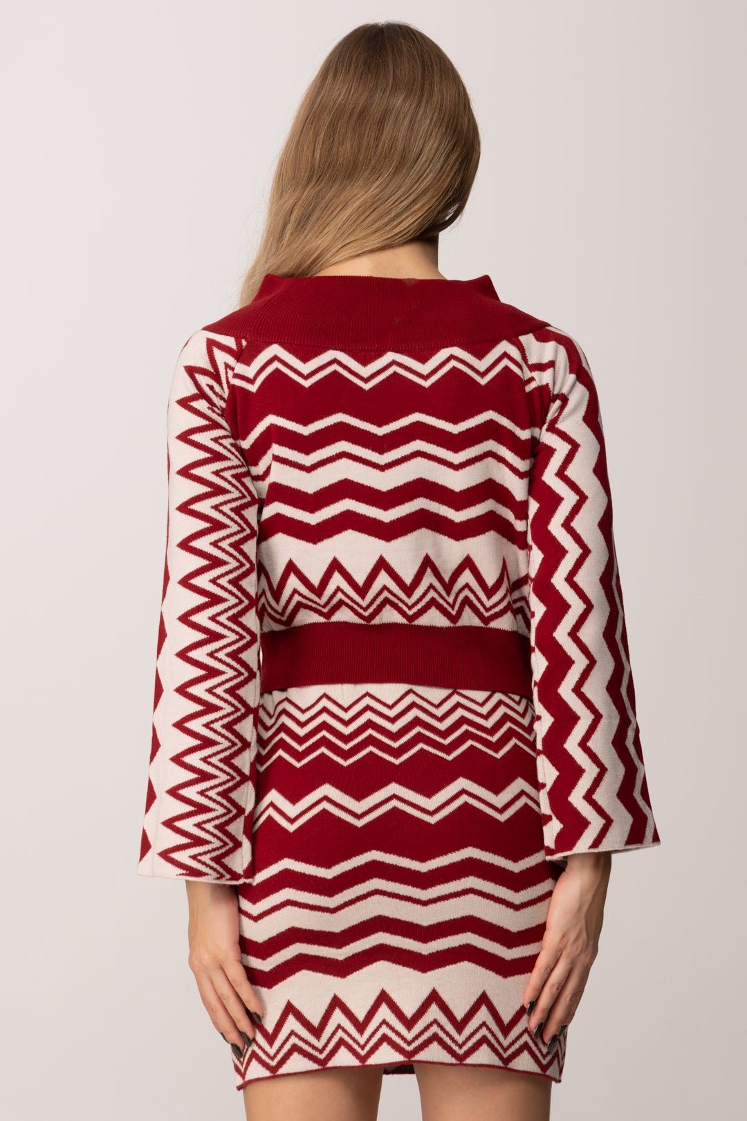 Akep Maglia Scollo Shiffer MGKD11040 ROSSO