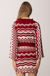 Akep Maglia Scollo Shiffer MGKD11040 ROSSO