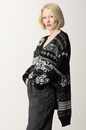 Akep Maglione Fantasia Asimmetrico MGKD07014 NERA