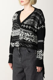 Akep Maglione Fantasia Asimmetrico MGKD07014 NERA