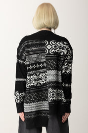 Akep Maglione Fantasia Asimmetrico MGKD07014 NERA