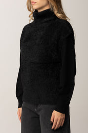 Replay Maglione In Maglia con Cappuccio DK3926.000.G23916 BLACK