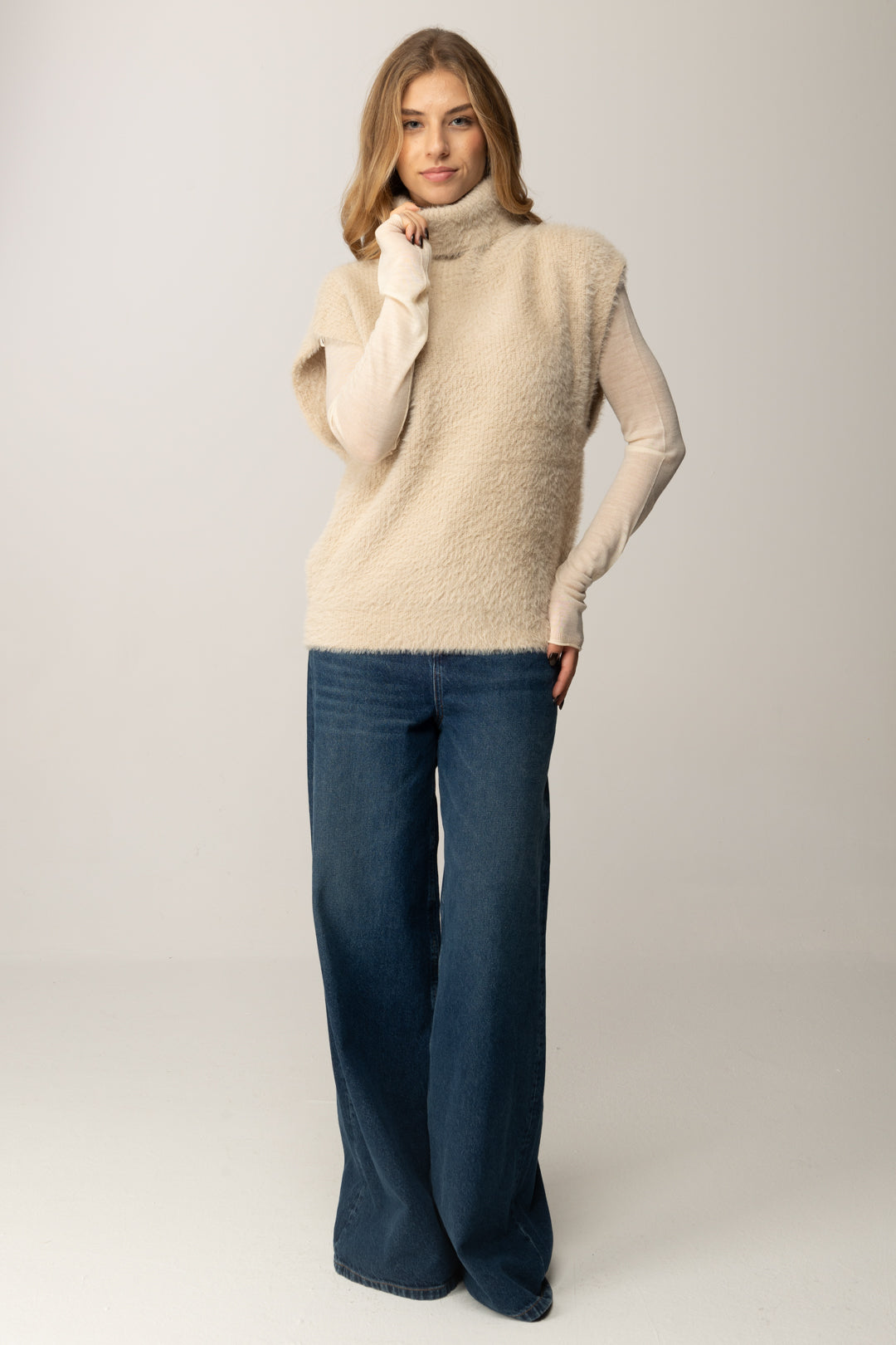 Replay Maglione In Maglia con Cappuccio DK3926.000.G23916 BROWN RICE