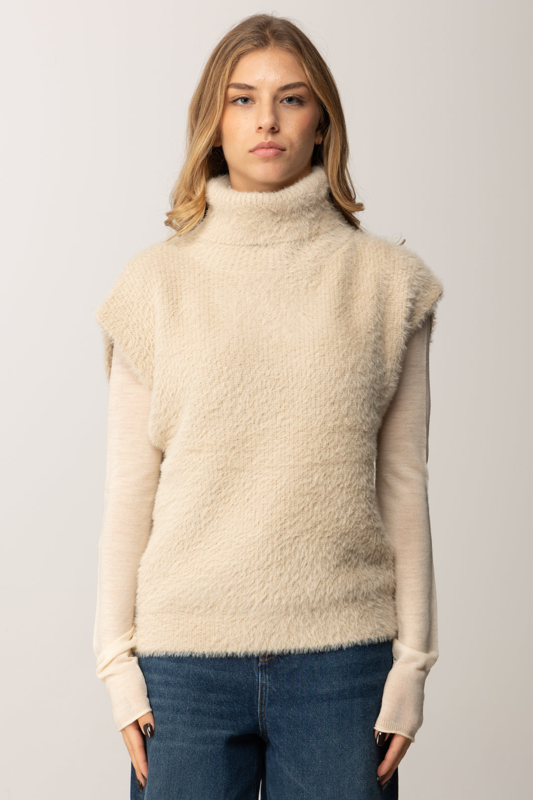 Replay Maglione In Maglia con Cappuccio DK3926.000.G23916 BROWN RICE