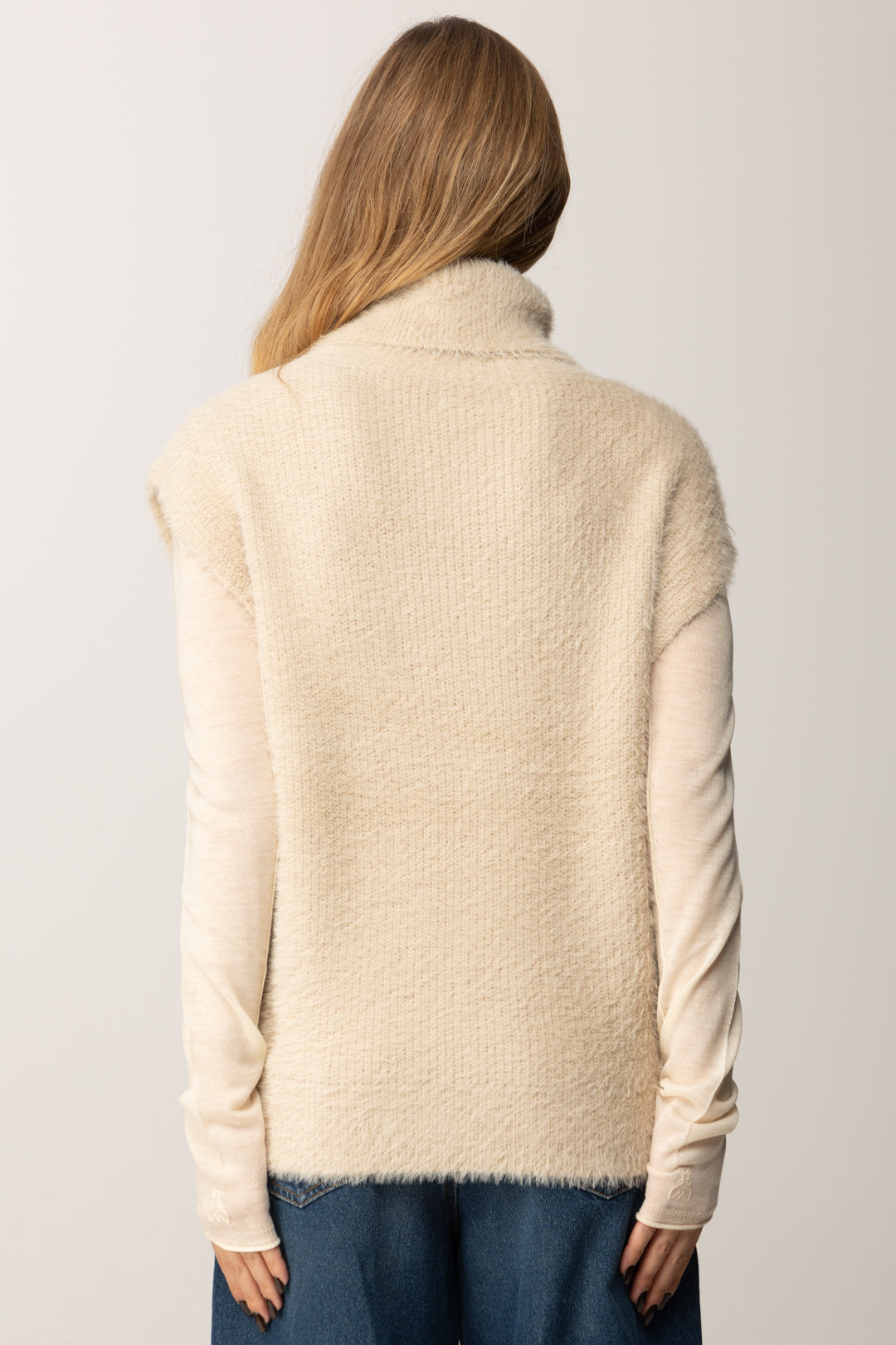 Replay Maglione In Maglia con Cappuccio DK3926.000.G23916 BROWN RICE