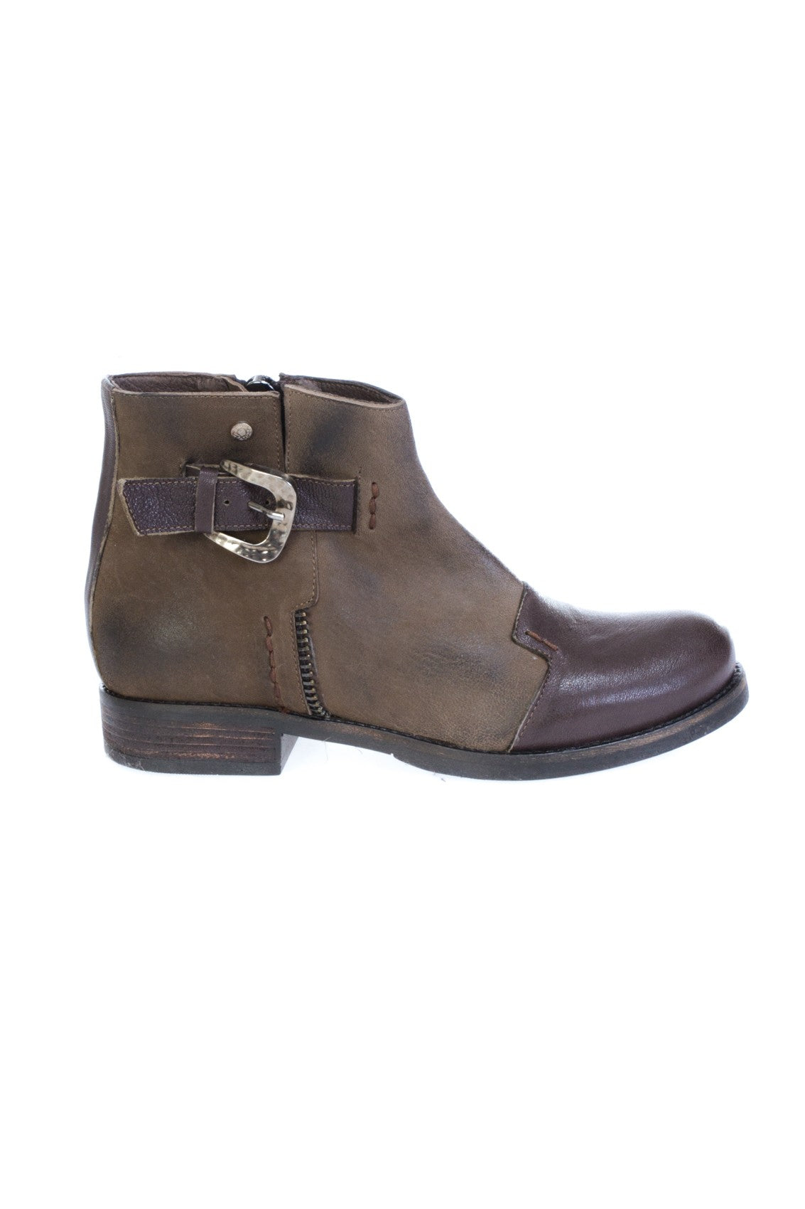 Manila Grace Donna Manila Grace: Tronchetto Puntale con Fibia J09529 ...