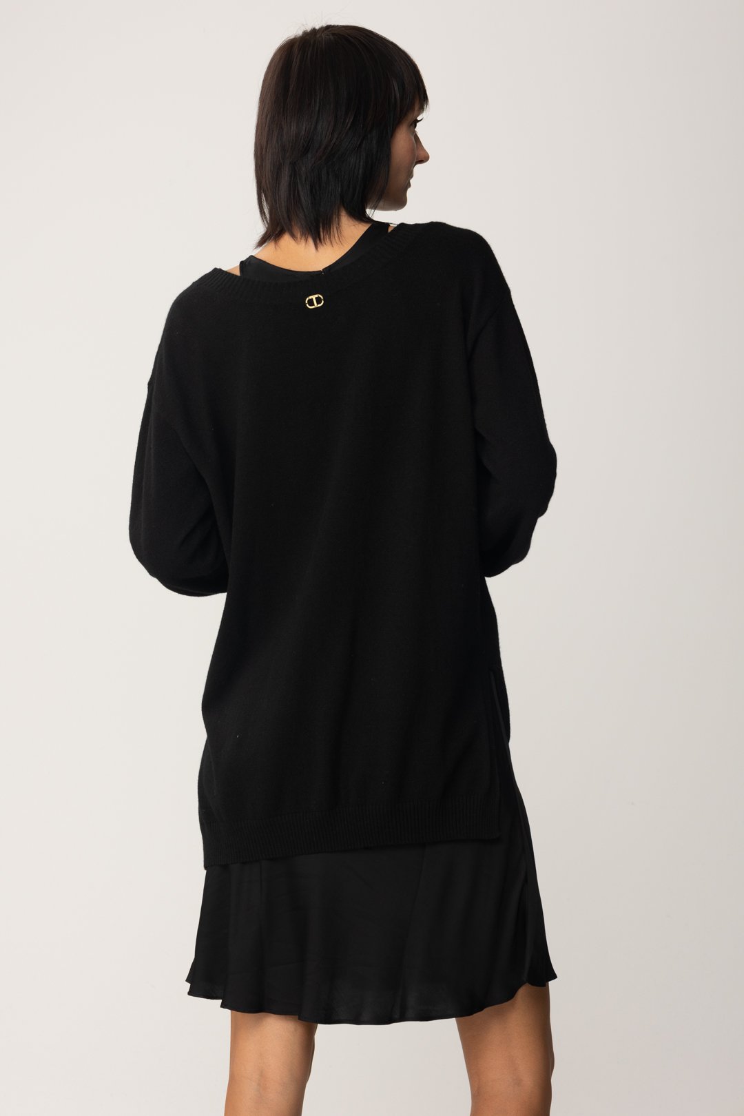 Abiti Lunghi Abito Maglia Twin Set Vestiti Lunghi Vestiti In