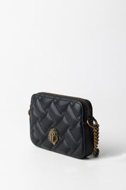 Kurt Geiger Micro Camera Bag a Tracolla con Portacarte 3530105979 BLACK/COMB