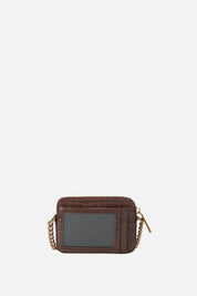 Kurt Geiger Micro Kensington Camera Bag Effetto Coccodrillo 3530130409 BROWN