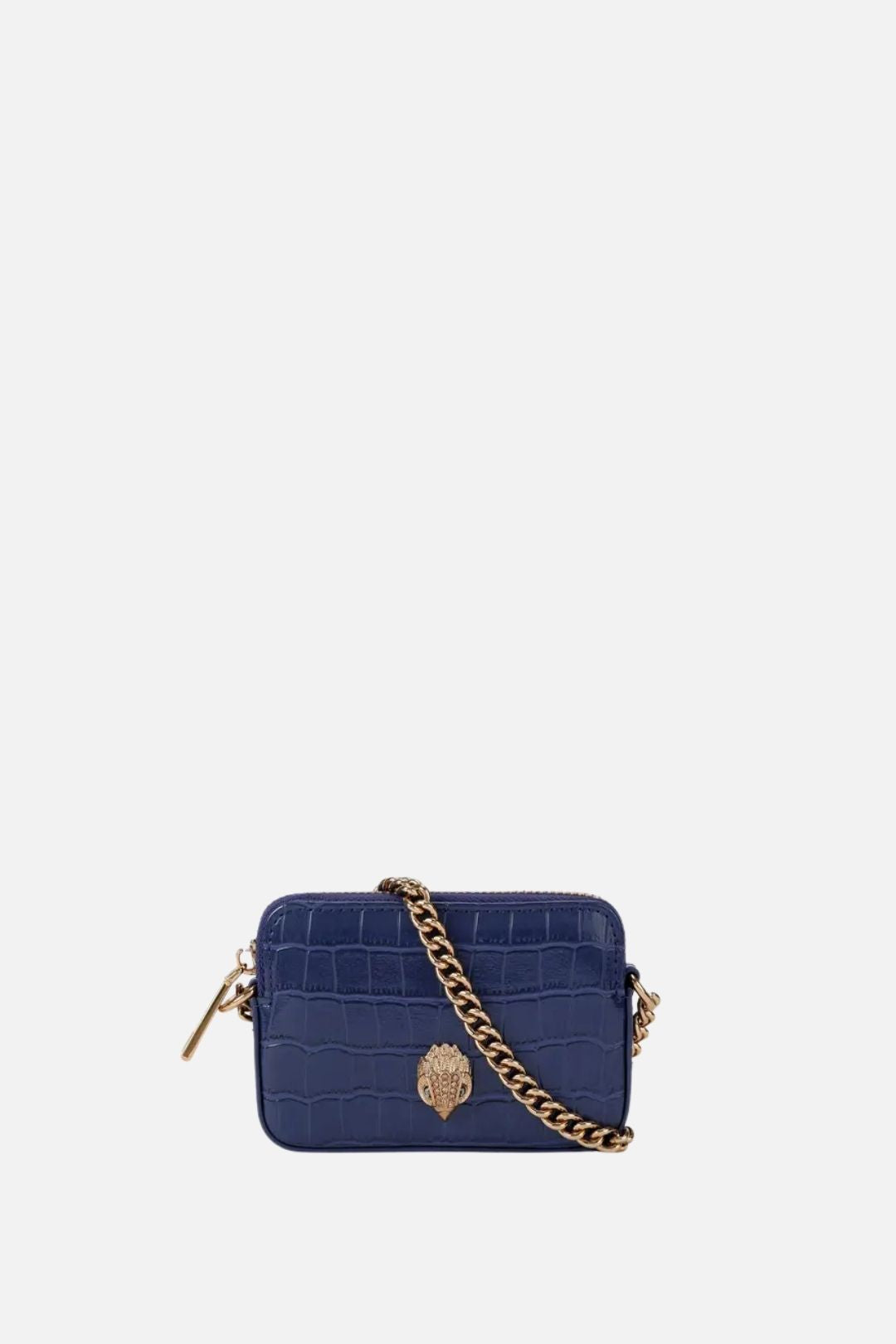 Kurt Geiger Micro Kensington Camera Bag Effetto Coccodrillo 3530184409 NAVY