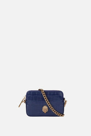 Kurt Geiger Micro Kensington Camera Bag Effetto Coccodrillo 3530184409 NAVY