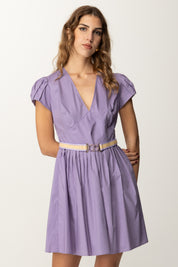 Twin-set Mini Abiti Plissè con Cintura 251TT2103 COLD LAVENDER