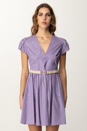 Twin-set Mini Abiti Plissè con Cintura 251TT2103 COLD LAVENDER