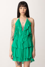 Aniye By Mini Abito a Balze Pen 185708 GREEN