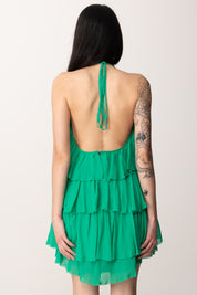 Aniye By Mini Abito a Balze Pen 185708 GREEN