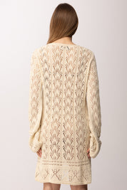 Aniye By Mini Abito Alena In Cotone Traforato 185496 FAIRY MILK :PE26