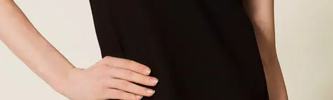 Twin-set Mini Abito con Fiocco e Orlo In Paillettes 252TT2231 NERO