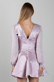 Elisabetta Franchi Bambina Mini Abito In Gazar con Stampa Micro-pois EFAB6970TV153.D578
