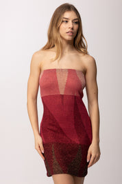 Akep Mini Abito In Lurex VSKD13301 VARIANTE 2