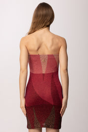 Akep Mini Abito In Lurex VSKD13301 VARIANTE 2