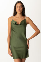 Khloe Femme Mini Abito Lingerie con Spalline Strass 5315 MUSCHIO