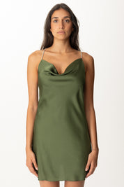 Khloe Femme Mini Abito Lingerie con Spalline Strass 5315 MUSCHIO