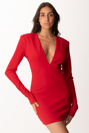 Aniye By Mini Abito Sienna con Scollo a V 181357 SCARLATTO