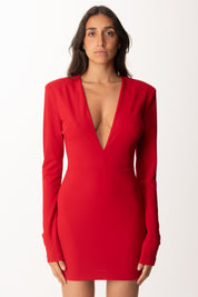 Aniye By Mini Abito Sienna con Scollo a V 181357 SCARLATTO