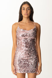 Khloe Femme Mini Dress Lingerie Full Paillettes 3837 PHARD