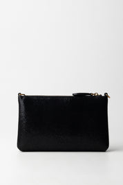 Pinko Mini Pochette Flat Metalizzata 104277 A27K ORO/NERO-ANTIQUE GOLD