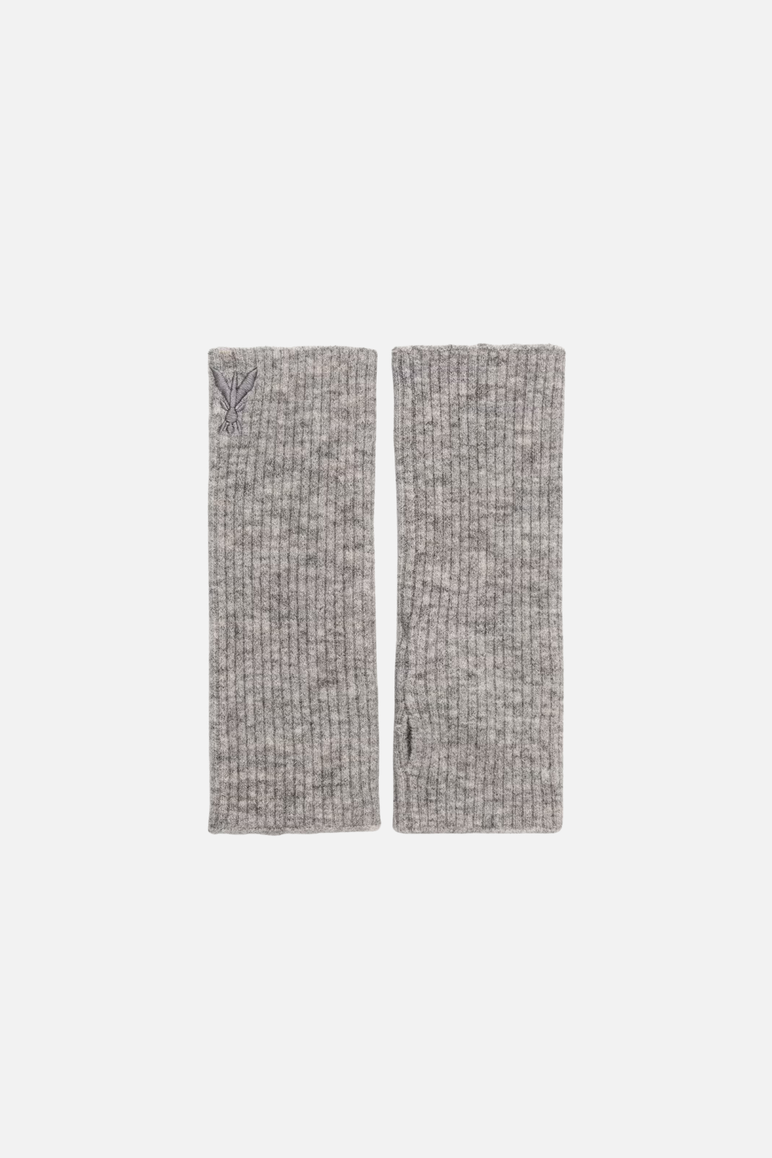 Patrizia Pepe Muffole Lunghe In Maglia con Lana 2F0104 K293 GREY MELANGE