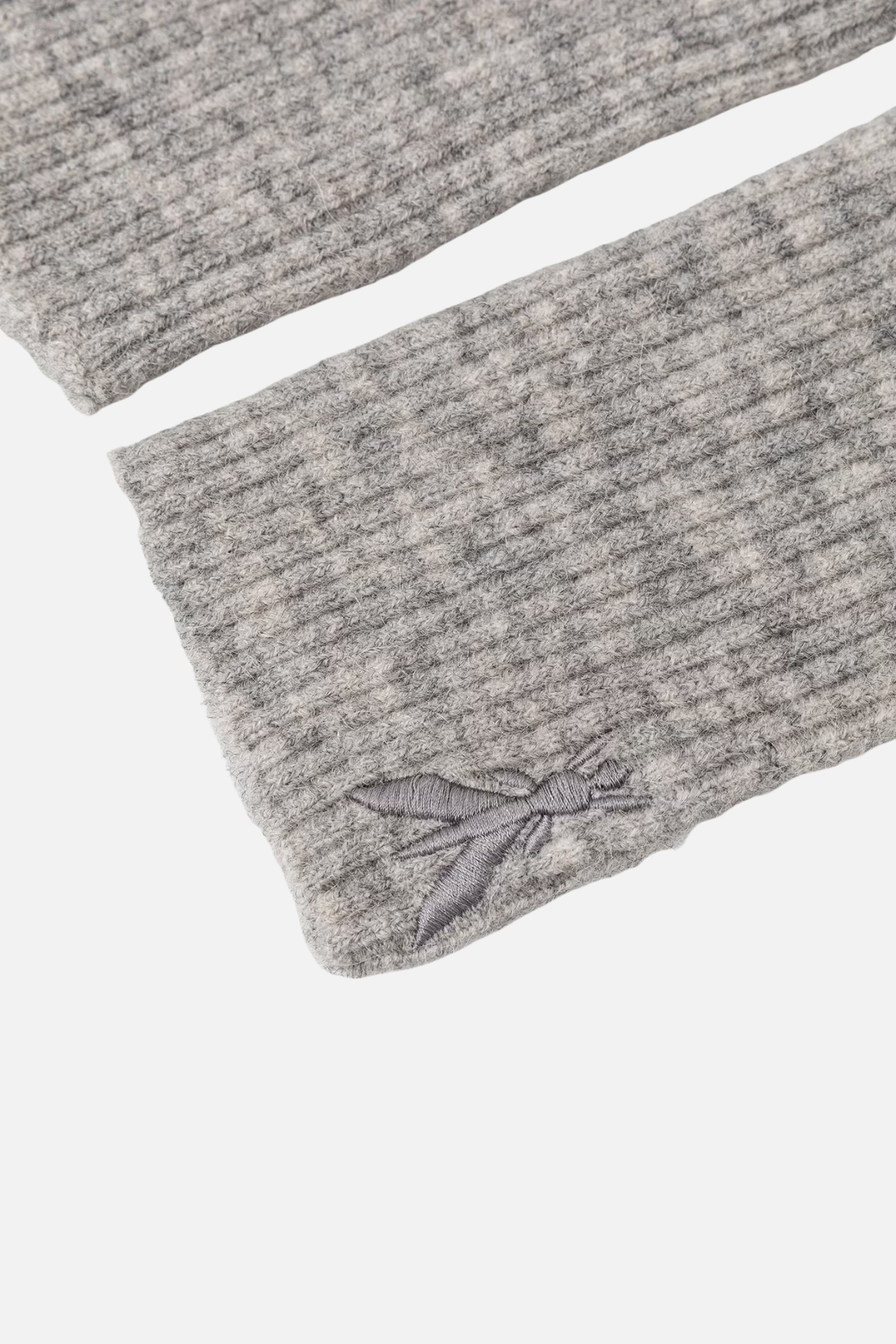 Patrizia Pepe Muffole Lunghe In Maglia con Lana 2F0104 K293 GREY MELANGE