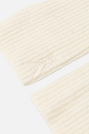 Patrizia Pepe Muffole Lunghe In Maglia con Lana 2F0104 K293 VANILLA ICE