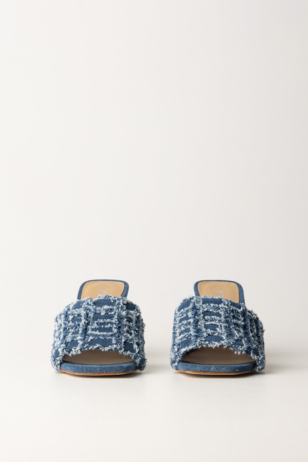 Denim J Crew Mule Slides Michael Kors Donna Mules Tessa In Jeans