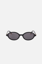 Furla Occhiali Da Sole Ovali In Acetato Nero WD00154 A.0116 O6000